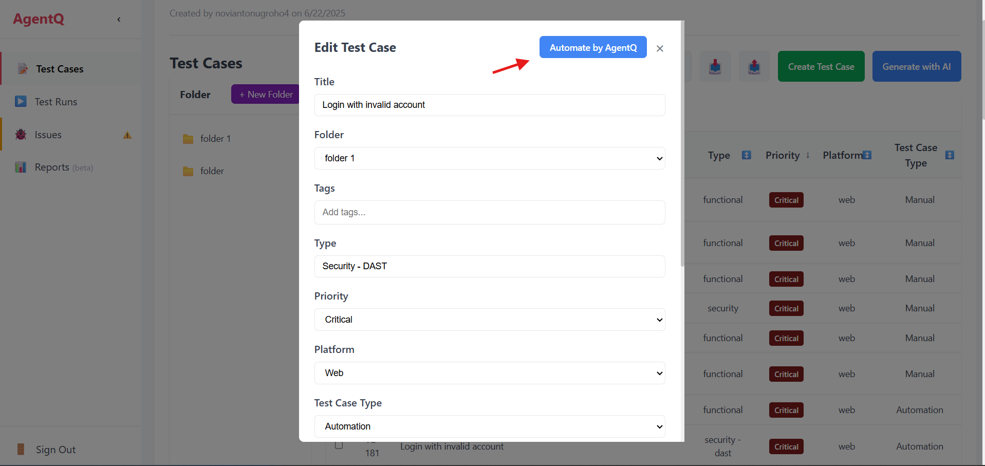 Start Automation